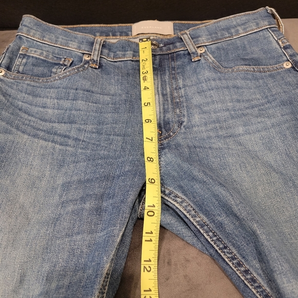 Everlane Ankle Cropped Light Wash Jeans Size 27 - Picture 8 of 9